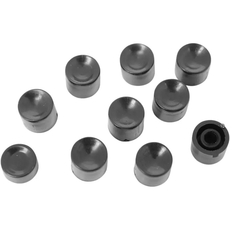 DRAG SPECIALTIES Button Cap - Turn Signal - Long - Black 26-0192-BC101