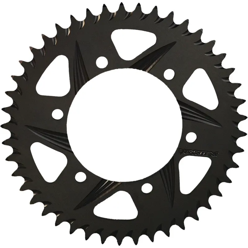 VORTEX F5 REAR ALUMINUM SPROCKET BLACK HARDCOAT 43T 251AK-43
