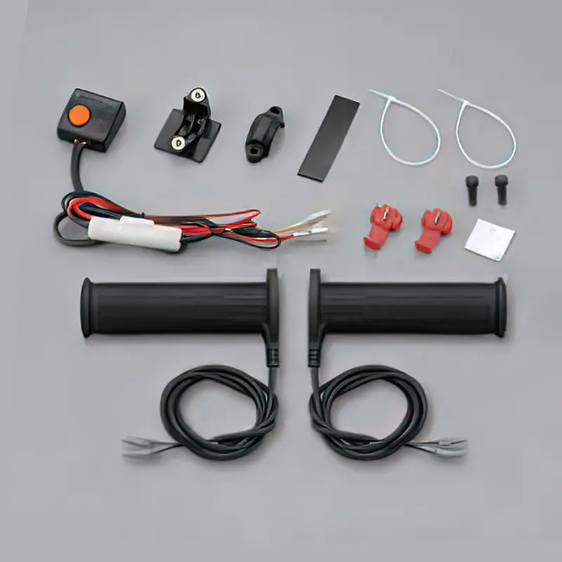 1 inch bar Heated Grips w/ closed end (4 level) Daytona (86610)