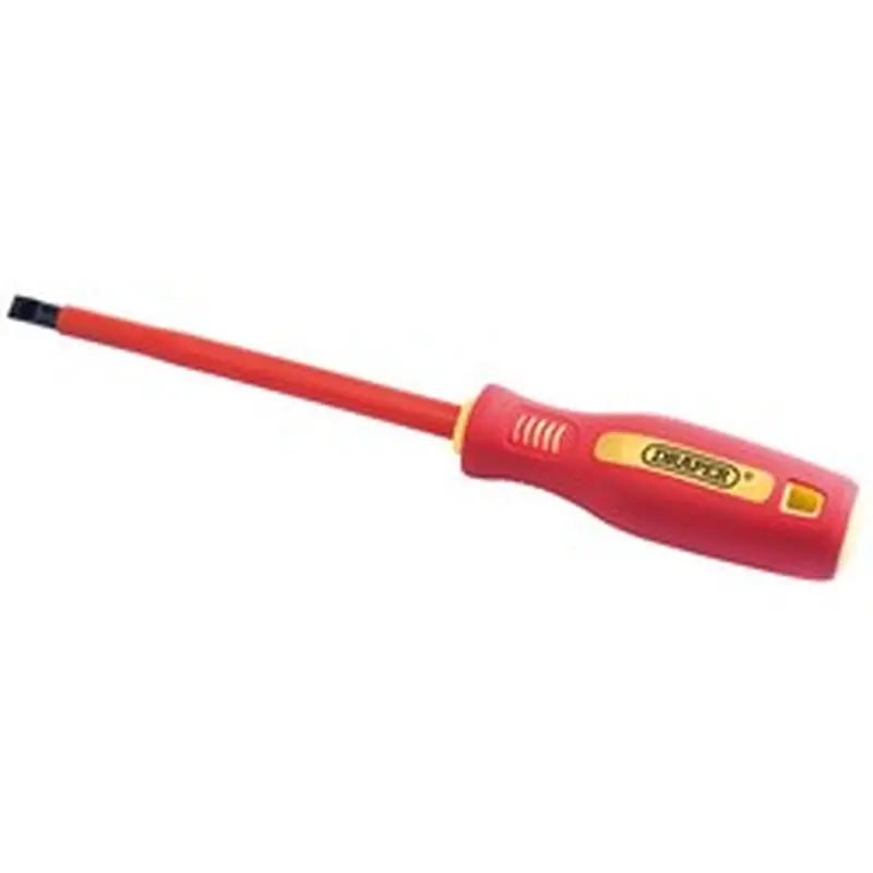 Draper Fully Insulated Plain Slot Screwdriver, 6.5 X 150mm - 952
