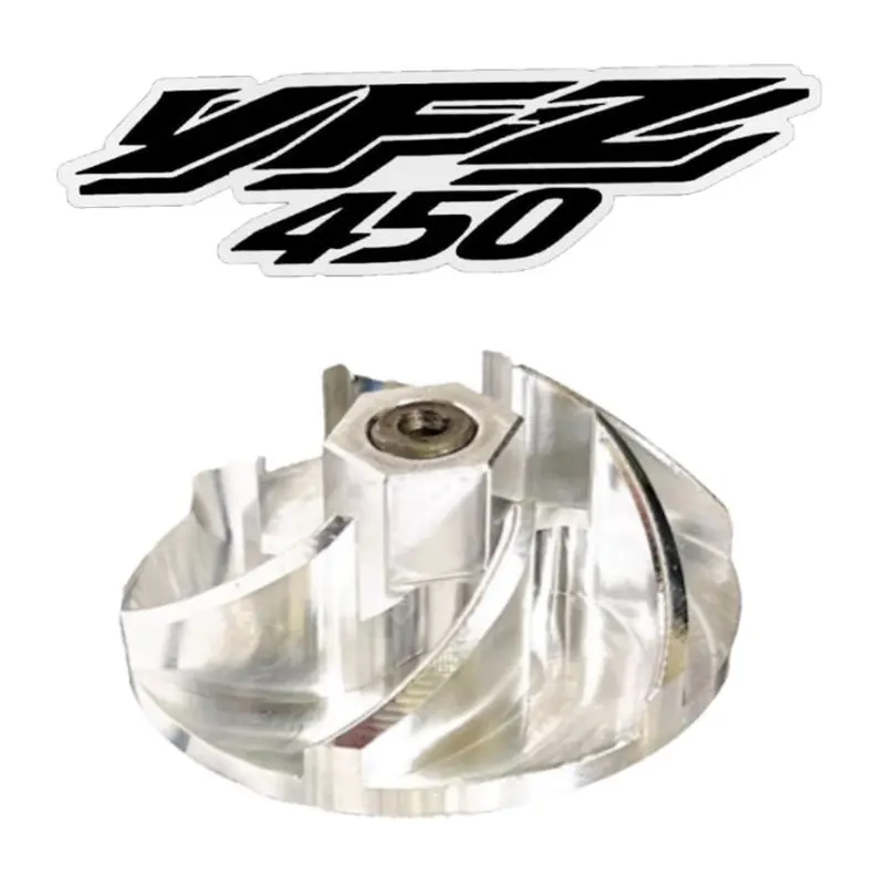03-13 YZ450F YZ 450F Billet Water Pump Impeller Gear Redesigned Hi Flow CNC USA