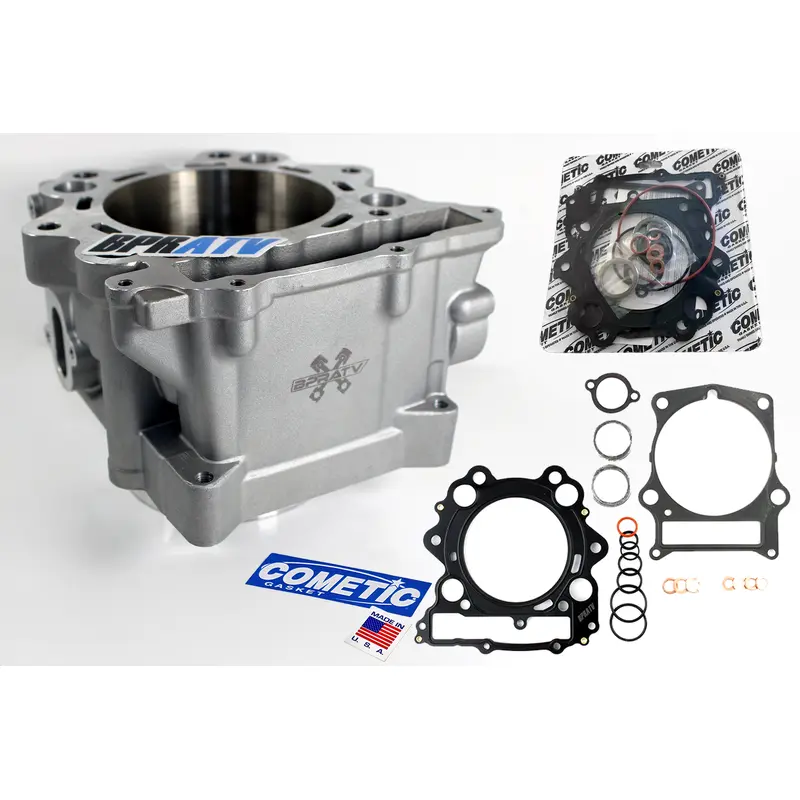 BPRATV Yamaha Rhino 660 102 Big Bore Nikasil Plated Cylinder Cometic Gasket Kit