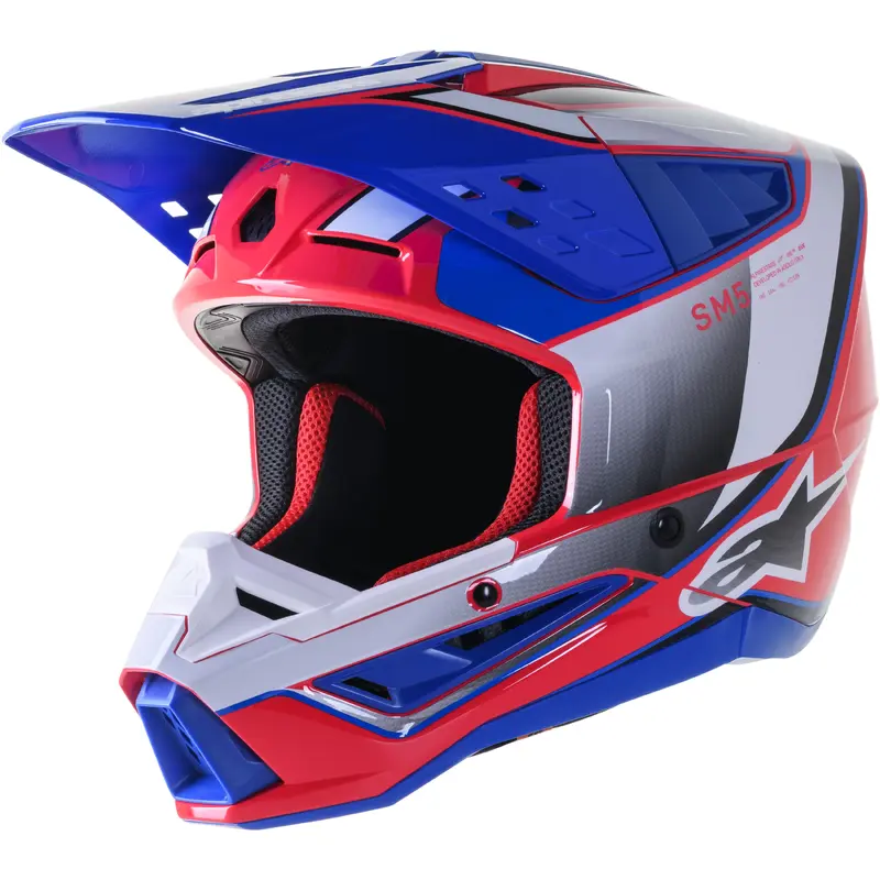 S M5 Sail Helmet Wht/Diva Pnk/Enamel Blu G Sm