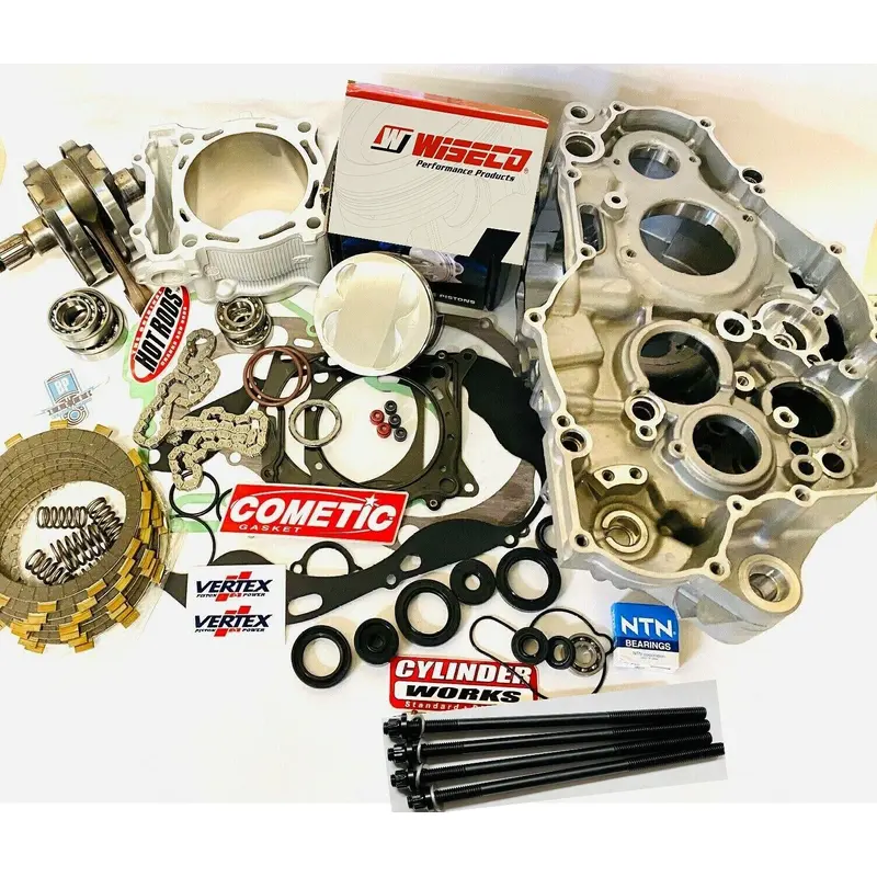 TRX450R TRX 450R 450ER Cases Complete Big Bore Stroker 510 Kit Top Bottom End