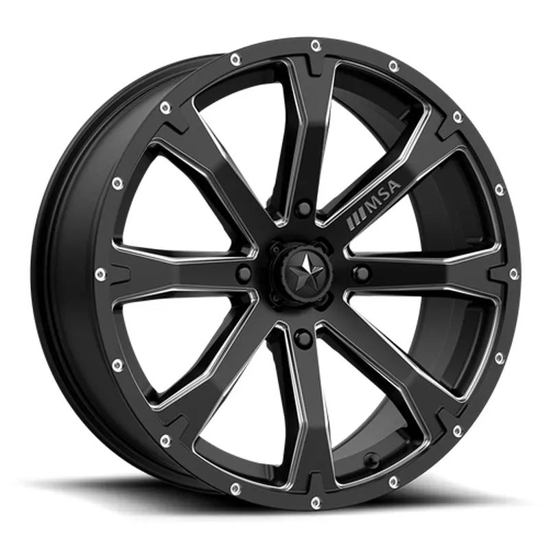 M42 14X7 4X110 S-BLK MILL 10MM