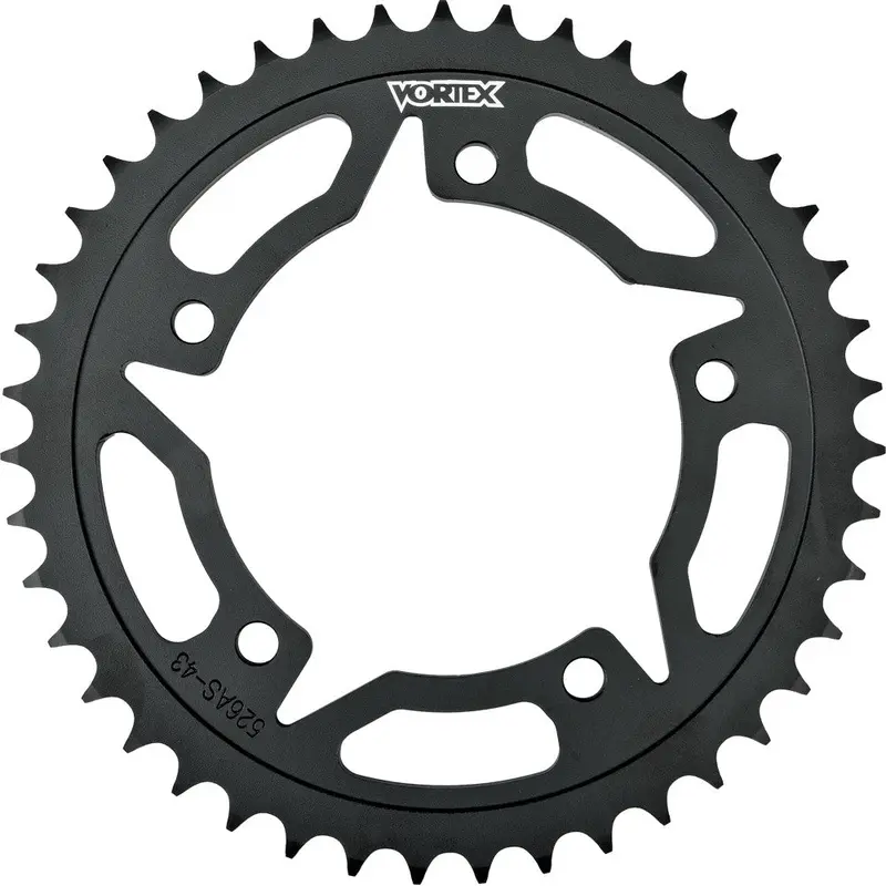 VORTEX STEEL REAR SPROCKET BLACK 47T 526AS-47