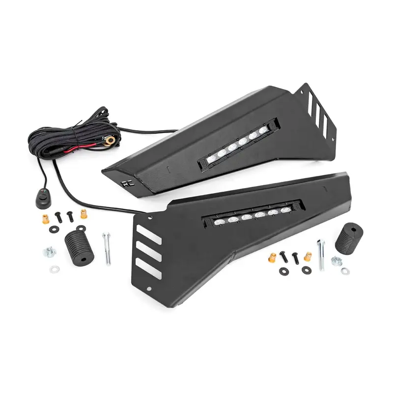 Bumper Wings | No Stinger | 6" Led Combo | Honda Pioneer 1000  | 92023