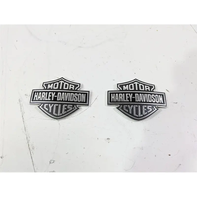2017 Harley FLS Softail Slim Fuel Gas Petrol Tank Emblem Set 61400055 61400056