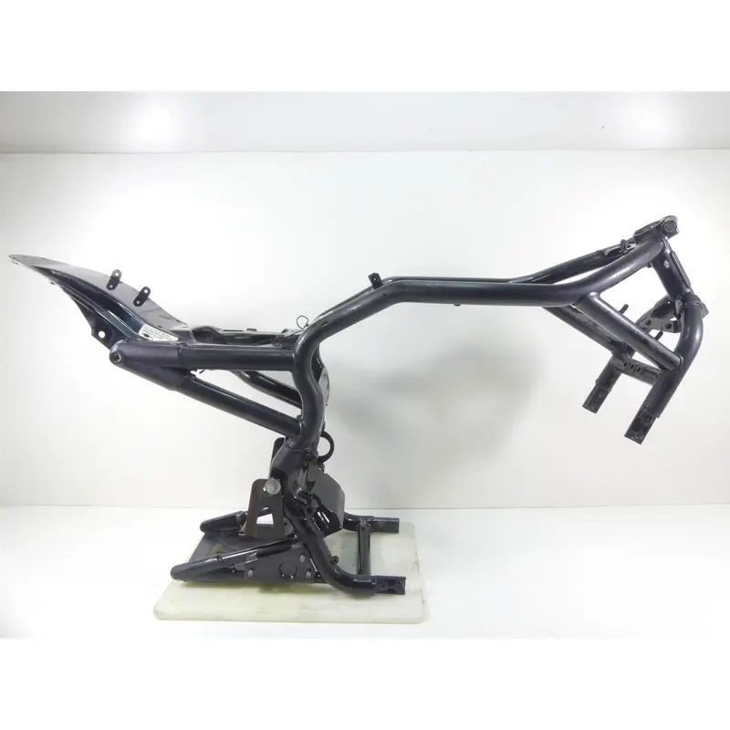 2006 Harley VRSCD Night V Rod Straight Main Frame Chassis - Slvg 48193-08BK