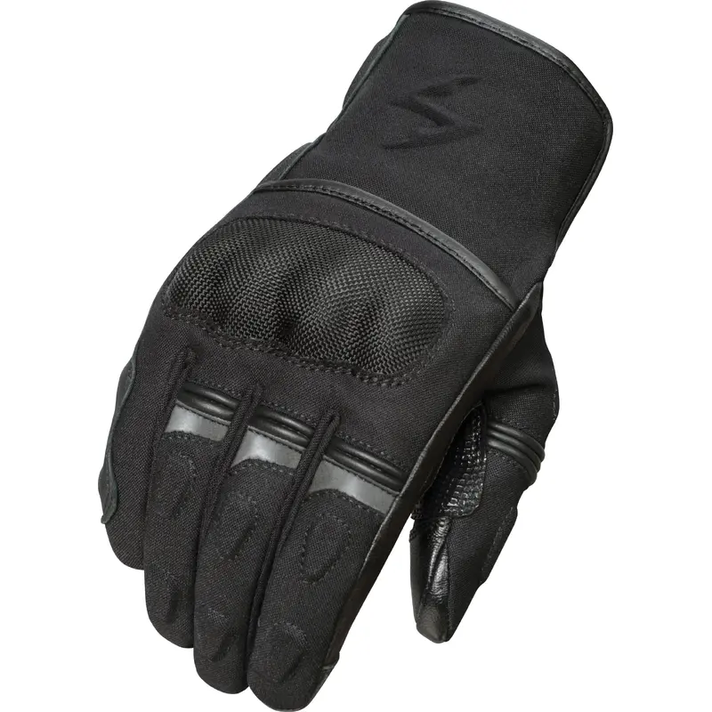 Tempest Short Gloves Black Sm