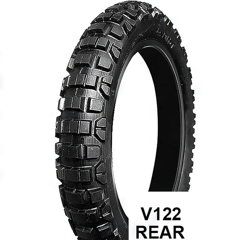 110/80-18 V122 Tube Type Trail Tyres DOT 6pyl Vee Rubber (V1811080V122)