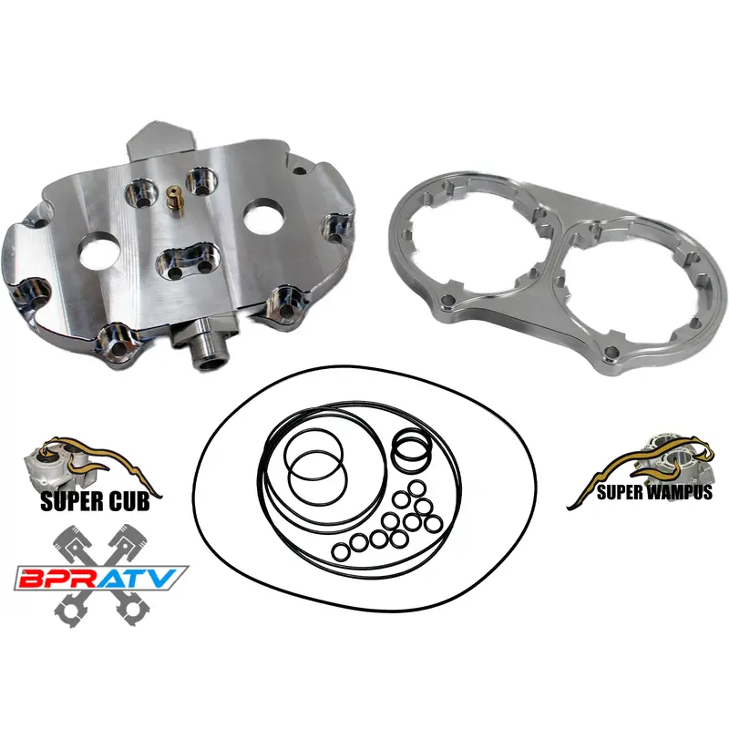 BPRATV Banshee Cheetah Super Cub Head Cylinder Head Shell BILLET O-Ring Kit 72mm