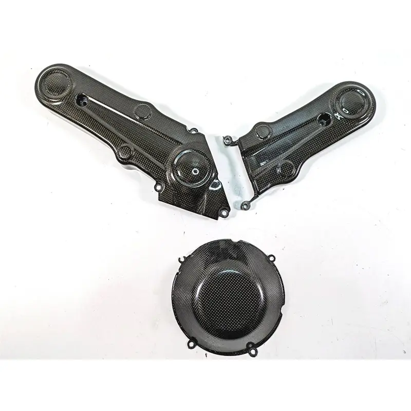 2011 Ducati Hypermotard 1100 Evo SP Carbon Timing Belt Clutch Covers 24511031A