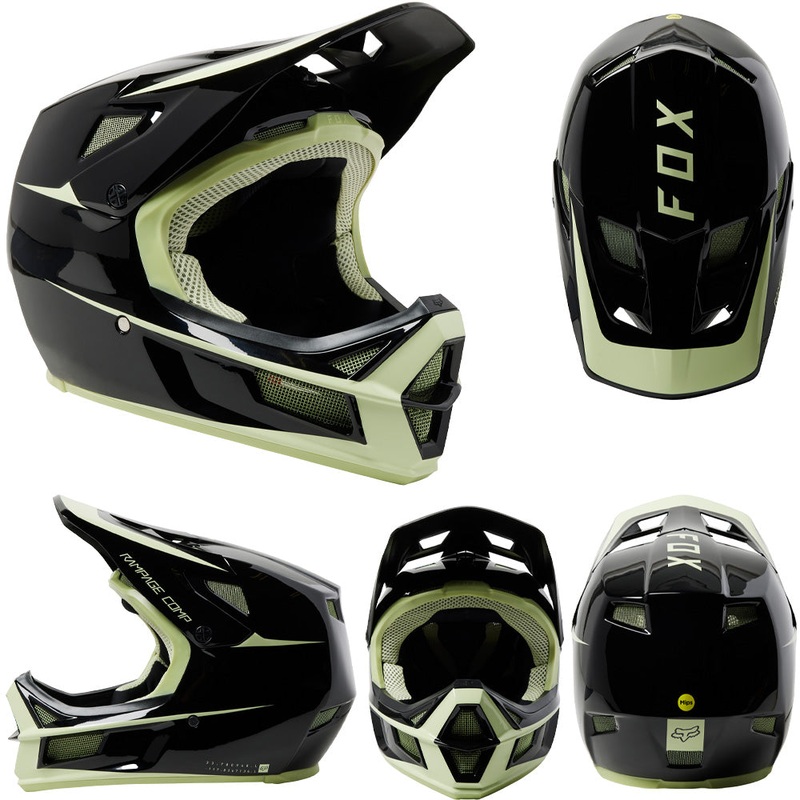 Fox Rampage Comp Helmet - S - Stohn Black