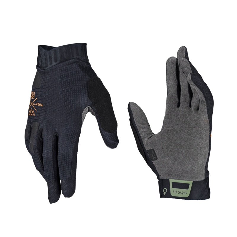 Leatt MTB 1.0 GripR Women's Gloves - Women's L - Stealth